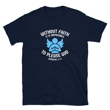 “Without Faith” Unisex Softstyle T-Shirt 5